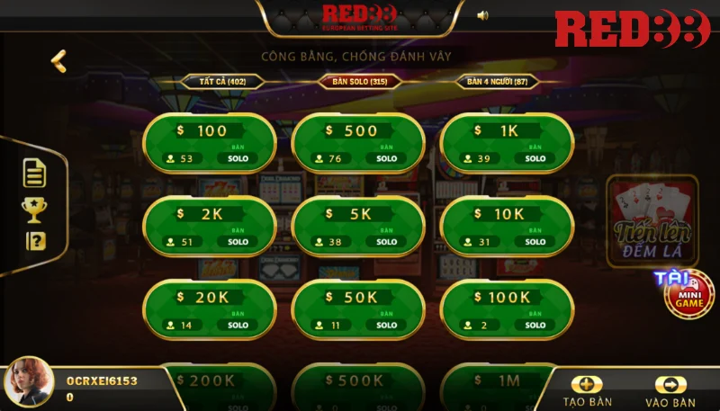 Đôi nét về game bài Tiến lên Red88